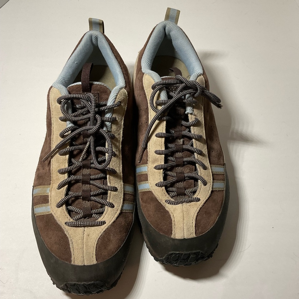 The North Face Brown and Tan Sneakers